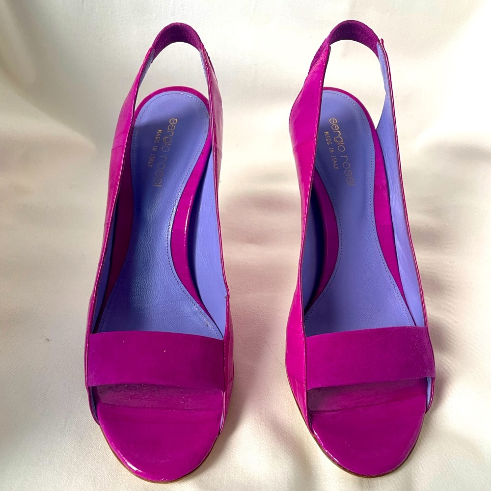 Sergio Rossi - Azaela Pelle Anguilla Sandals
